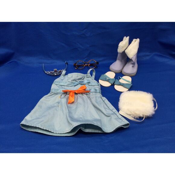American Girl Doll Outfit Set Lot of 7 Ice Princess - Picture 2 of 11